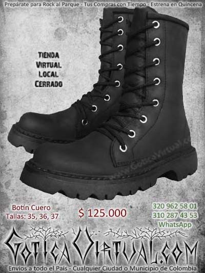 Botas sales para metaleros