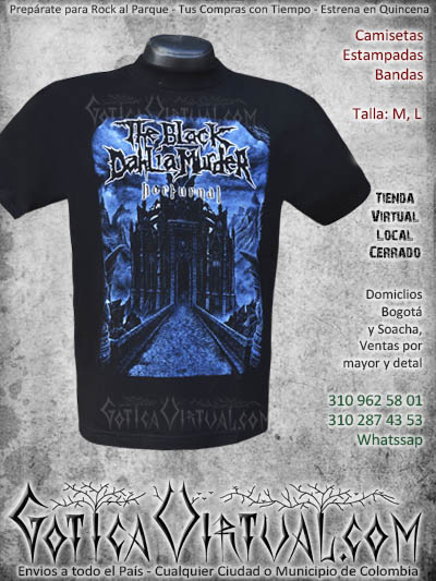 camiseta aborted masculina venta online rock al parque envios villavicencio popayan quindio colombia