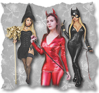 disfraz gatubela negro bonito halloween mujer femenino barato economico ventas online licrado sintetico cuerina pvc ibague cali medellin cartagena neiva pereira colombia